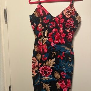 SHEIN floral dress large new condition